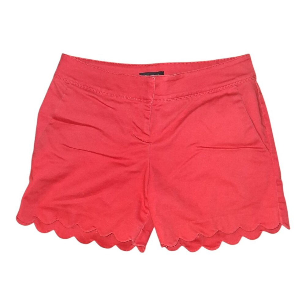 The Limited Scalloped Edge Shorts Missy Size 6